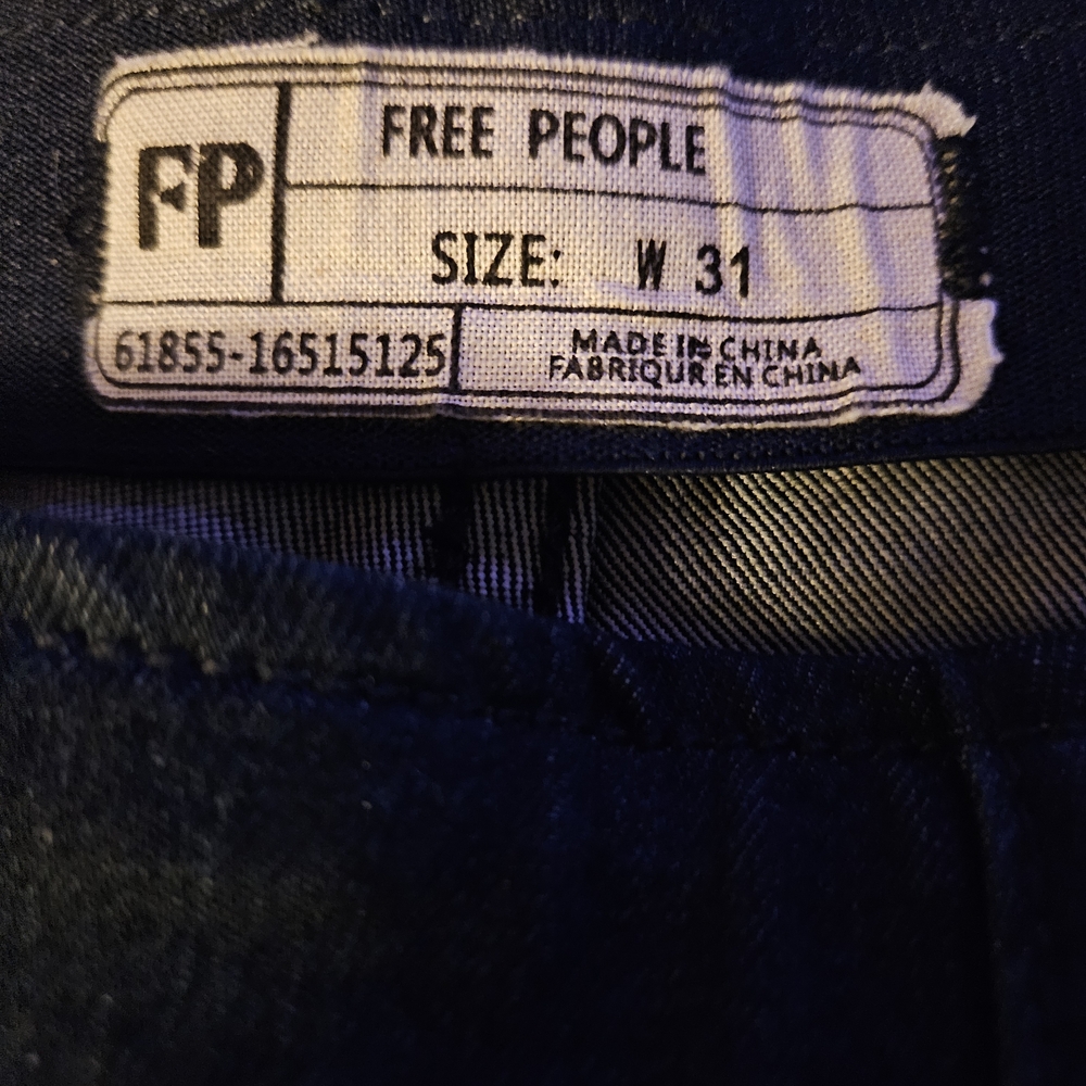 Free People Women's Blue Jeans